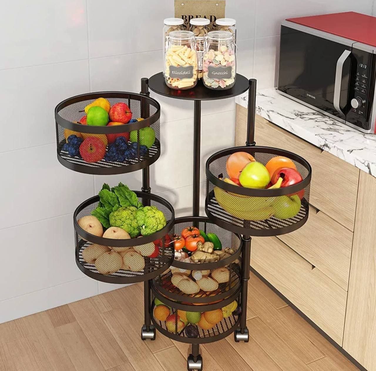Rotating Kitchen Shelf